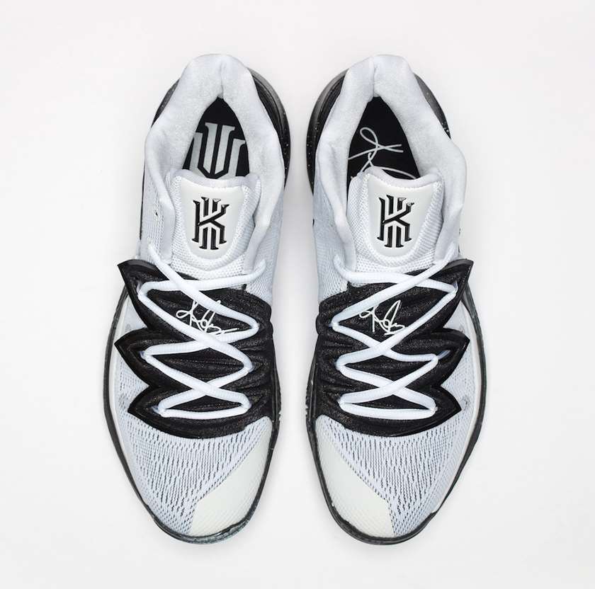 Nike Kyrie 5 Oreo White Black AO2918-100?????:registered:??��???