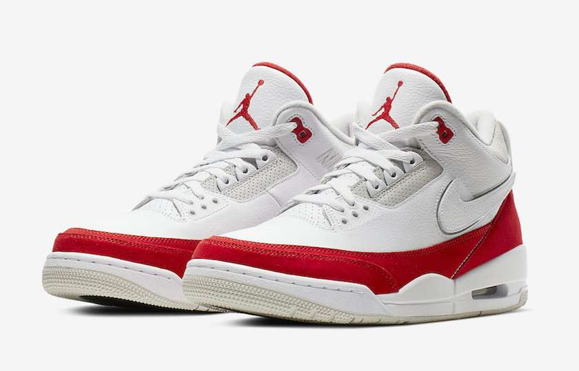 Air Jordan 3 Tinker White University Red CJ0939-100???????????