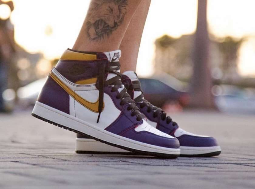 Nike SB Air Jordan 1 Lakers Court???????????-|????CD6578-507???????????