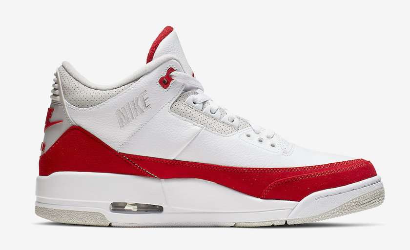 Air Jordan 3 Tinker White University Red CJ0939-100???????????