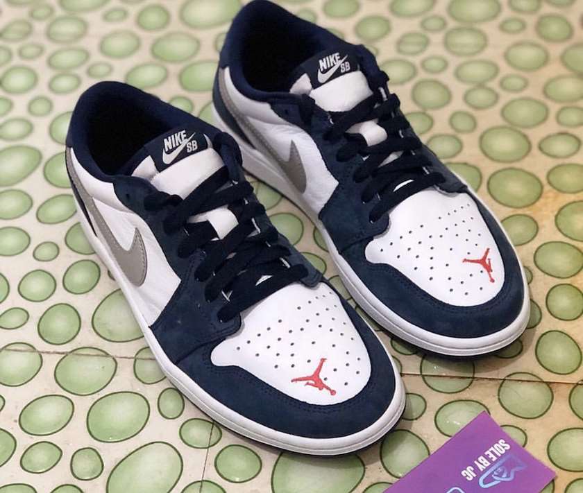 Nike SB Air Jordan 1???Eric Koston Midnight Navy Ember Glow CJ7891-400????????¥???