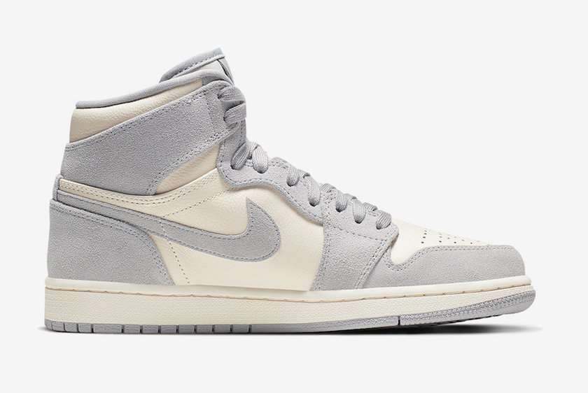 Air Jordan 1 High Premium Pale Ivory AH7389-101???????????